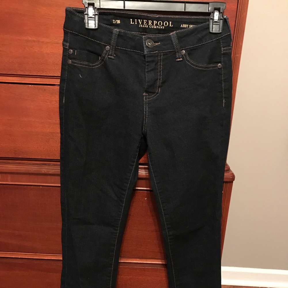 Liverpool dark skinny jeans